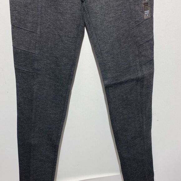 Mudd Women's Gray Double Knit FLX Ponte High Rise Pull-on Leggings Small NWT - Picture 2 of 9